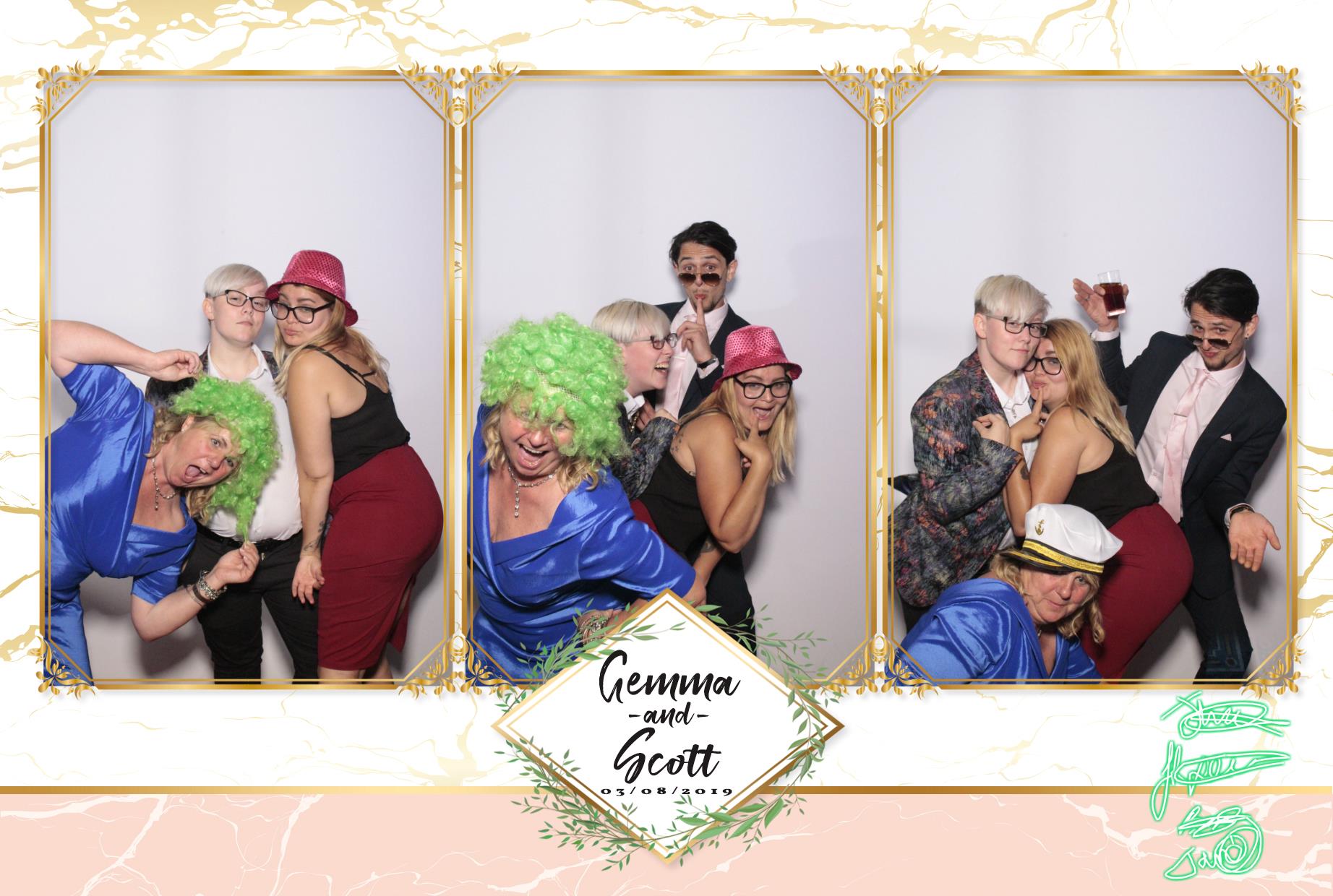 Gemma & Scott's Wedding | View more photos from the event at gallery.myphotoboothexperience.co.uk/u/MyPhotoBoothExperienceLtd/Gemma-Scotts-Wedding